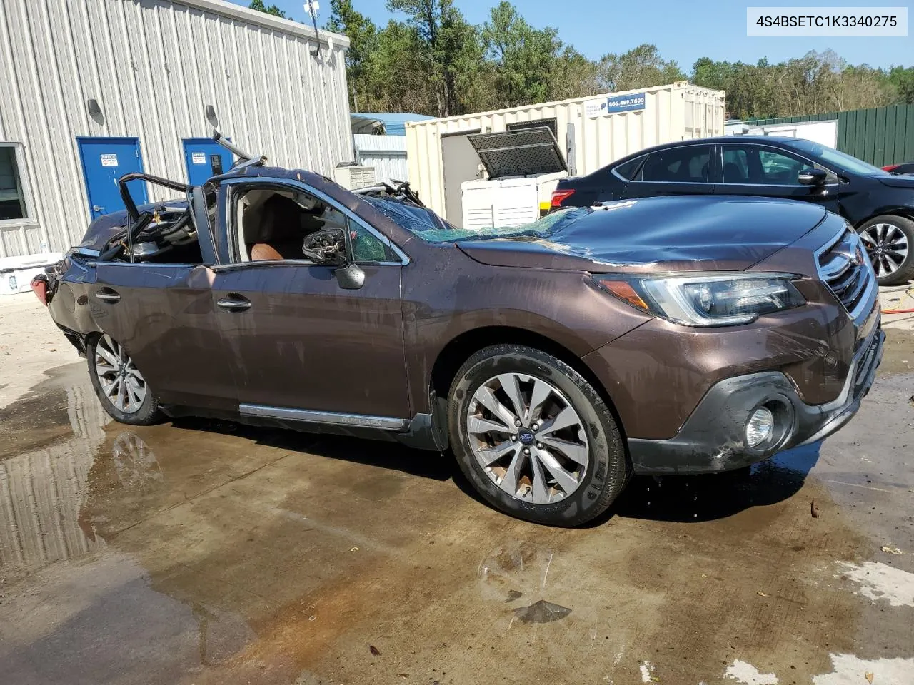 2019 Subaru Outback Touring VIN: 4S4BSETC1K3340275 Lot: 75012984