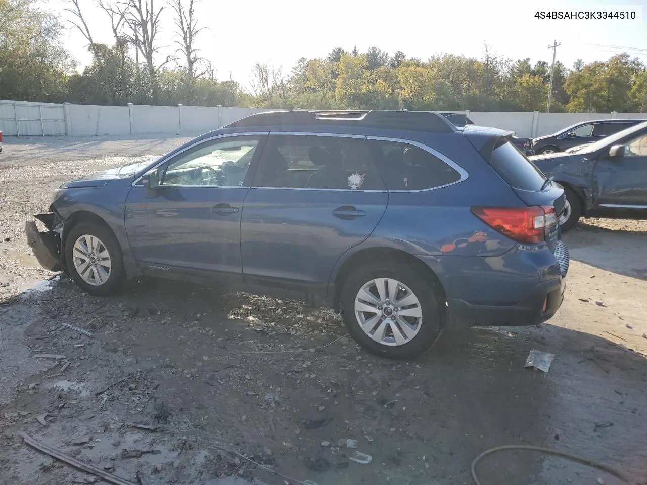 4S4BSAHC3K3344510 2019 Subaru Outback 2.5I Premium