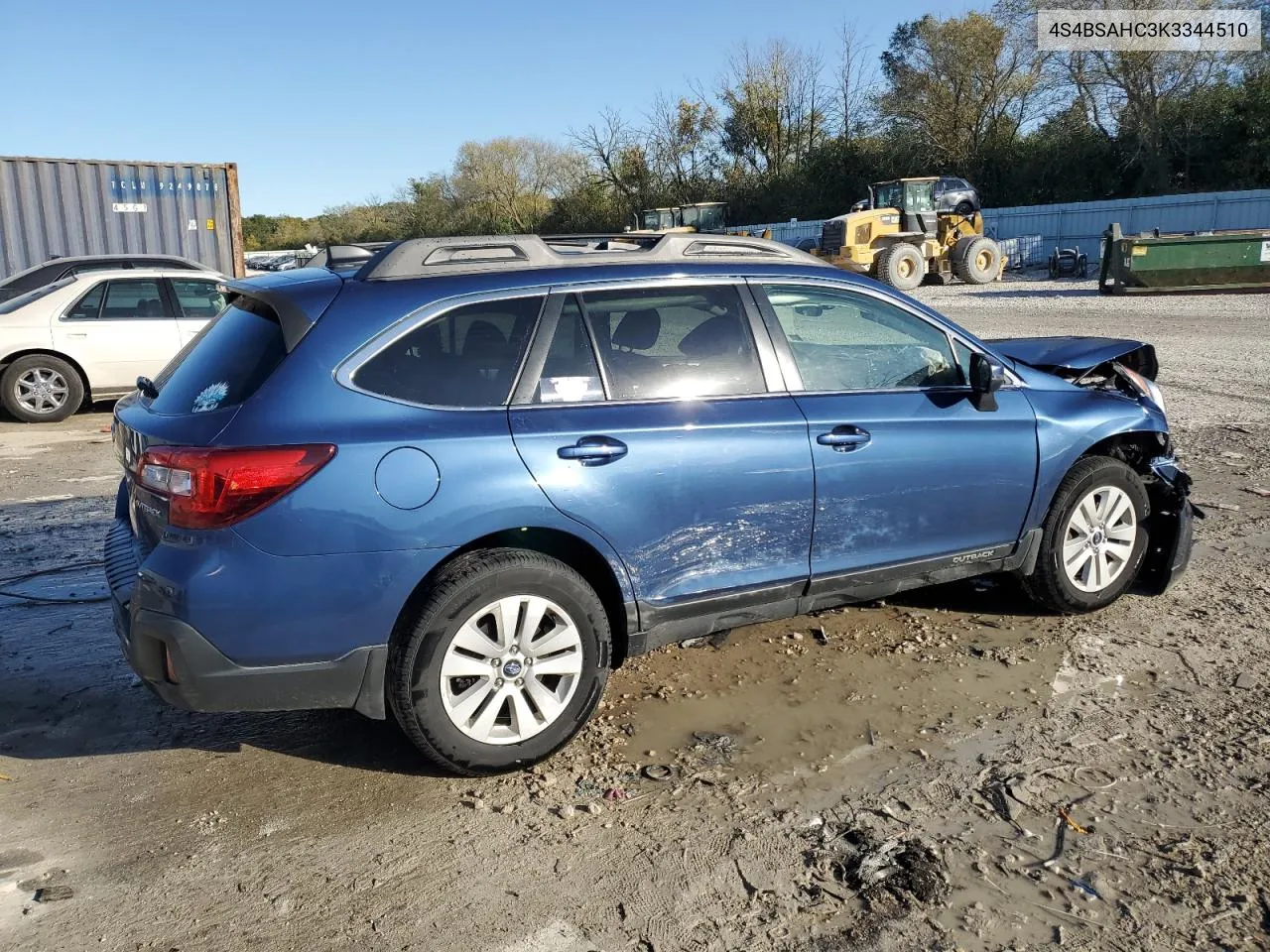 4S4BSAHC3K3344510 2019 Subaru Outback 2.5I Premium