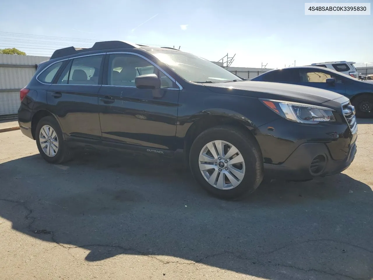 2019 Subaru Outback 2.5I VIN: 4S4BSABC0K3395830 Lot: 75603614