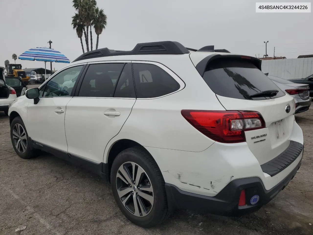 2019 Subaru Outback 2.5I Limited VIN: 4S4BSANC4K3244226 Lot: 75772804