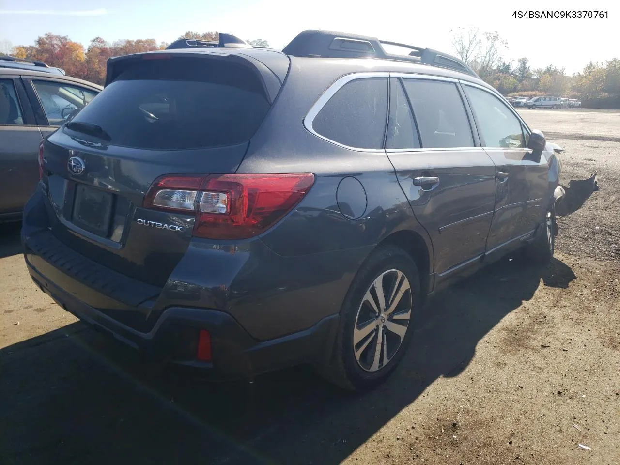 2019 Subaru Outback 2.5I Limited VIN: 4S4BSANC9K3370761 Lot: 76053954