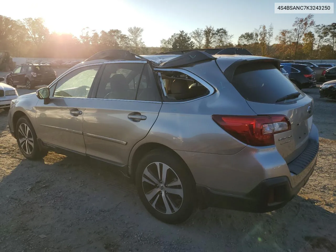 2019 Subaru Outback 2.5I Limited VIN: 4S4BSANC7K3243250 Lot: 77276874