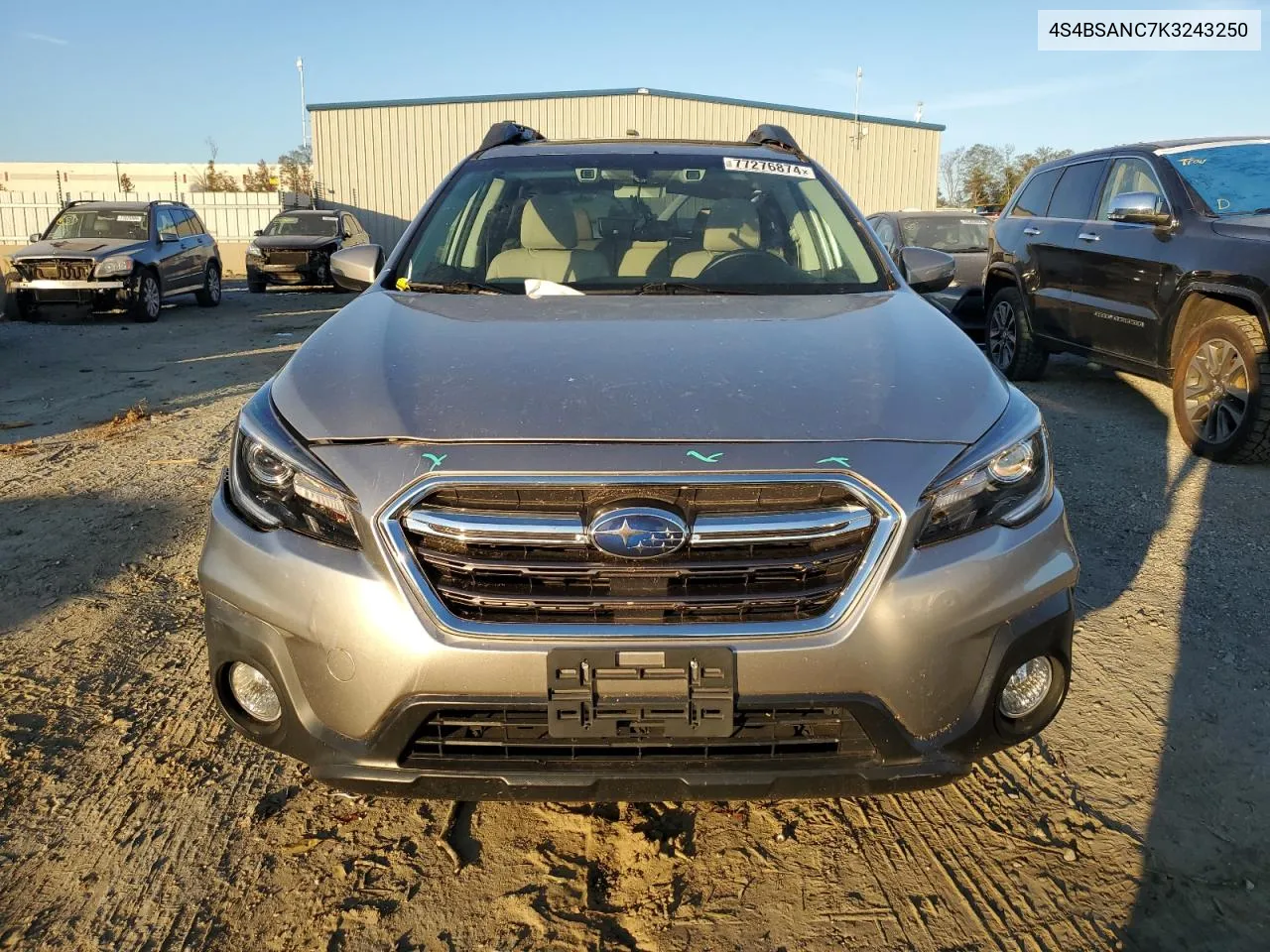 2019 Subaru Outback 2.5I Limited VIN: 4S4BSANC7K3243250 Lot: 77276874