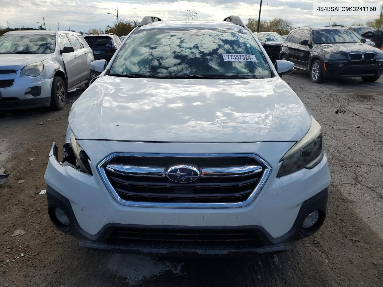 2019 Subaru Outback 2.5I Premium VIN: 4S4BSAFC9K3241160 Lot: 77357524