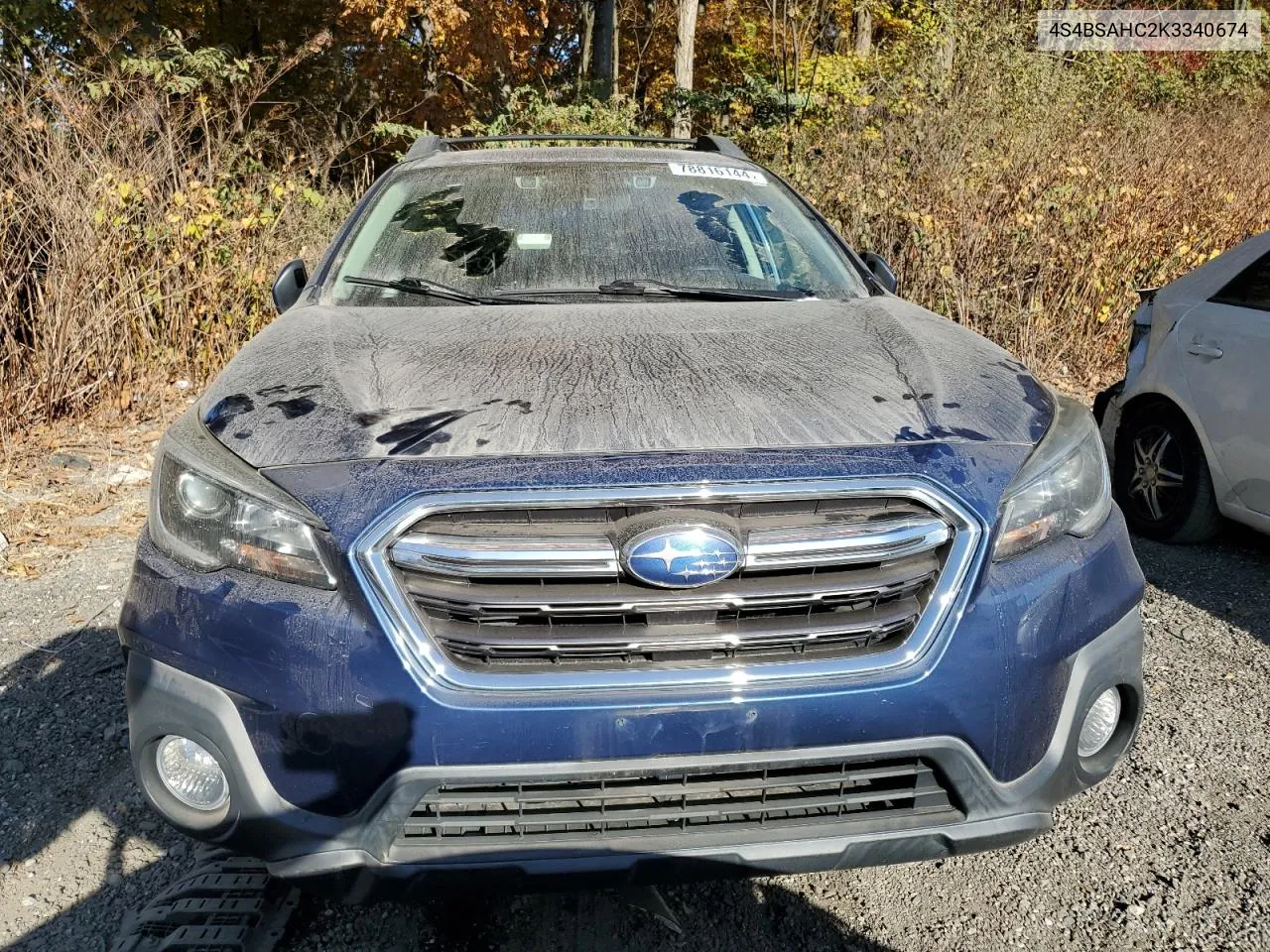 2019 Subaru Outback 2.5I Premium VIN: 4S4BSAHC2K3340674 Lot: 78816144