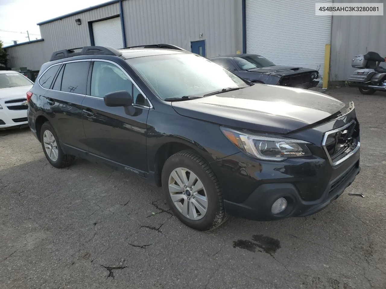 2019 Subaru Outback 2.5I Premium VIN: 4S4BSAHC3K3280081 Lot: 79218204