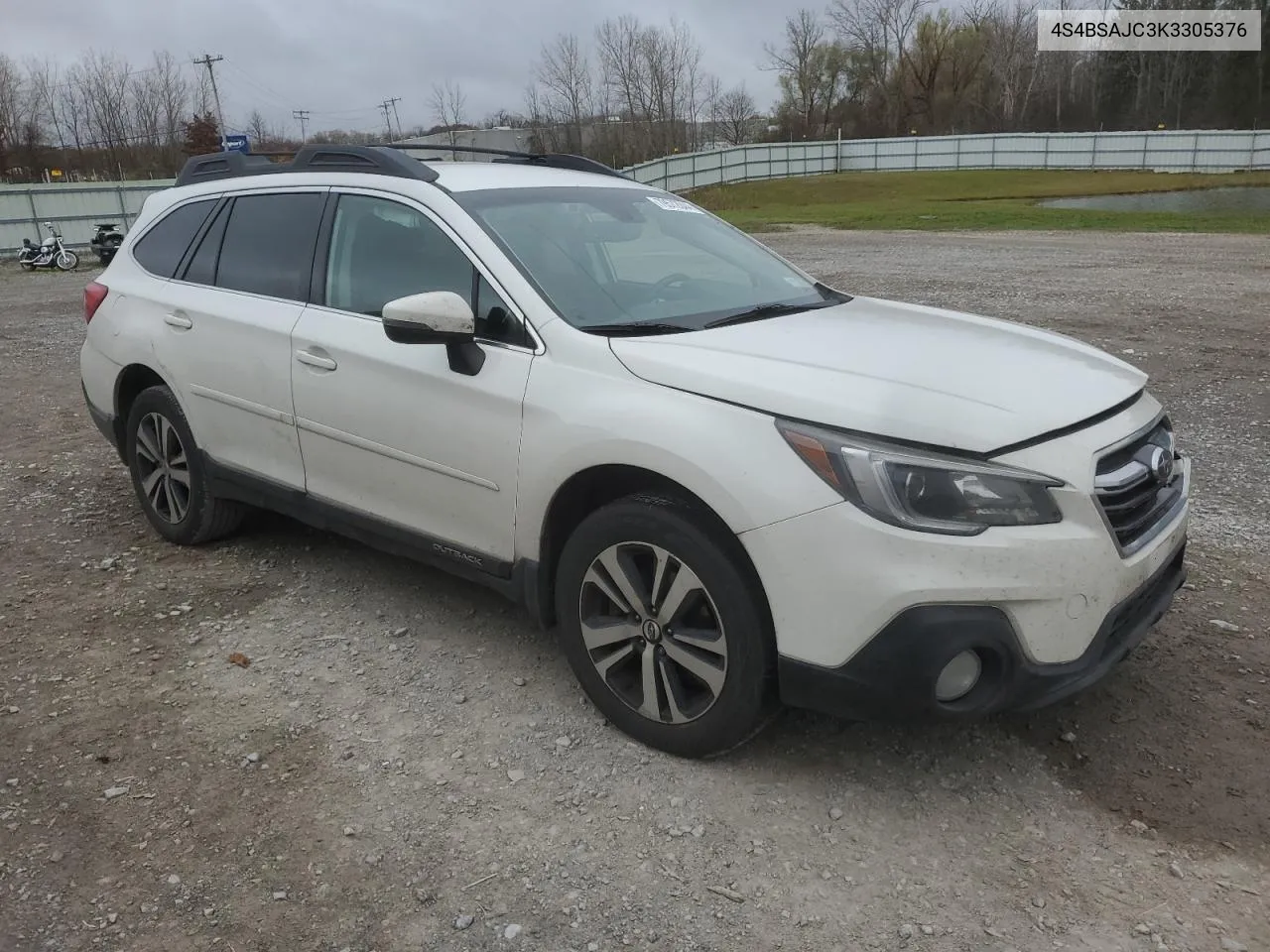 2019 Subaru Outback 2.5I Limited VIN: 4S4BSAJC3K3305376 Lot: 79572044