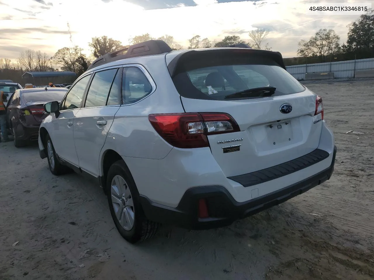 2019 Subaru Outback 2.5I VIN: 4S4BSABC1K3346815 Lot: 79811584