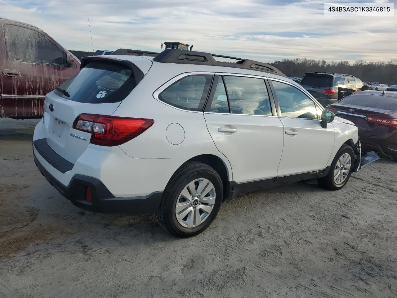 2019 Subaru Outback 2.5I VIN: 4S4BSABC1K3346815 Lot: 79811584