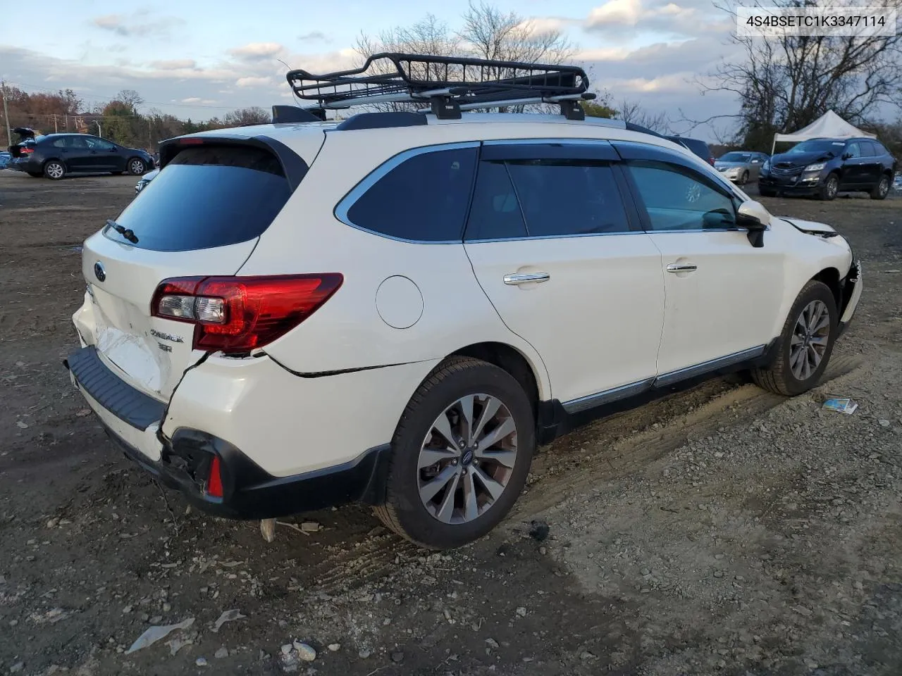 2019 Subaru Outback Touring VIN: 4S4BSETC1K3347114 Lot: 80354154