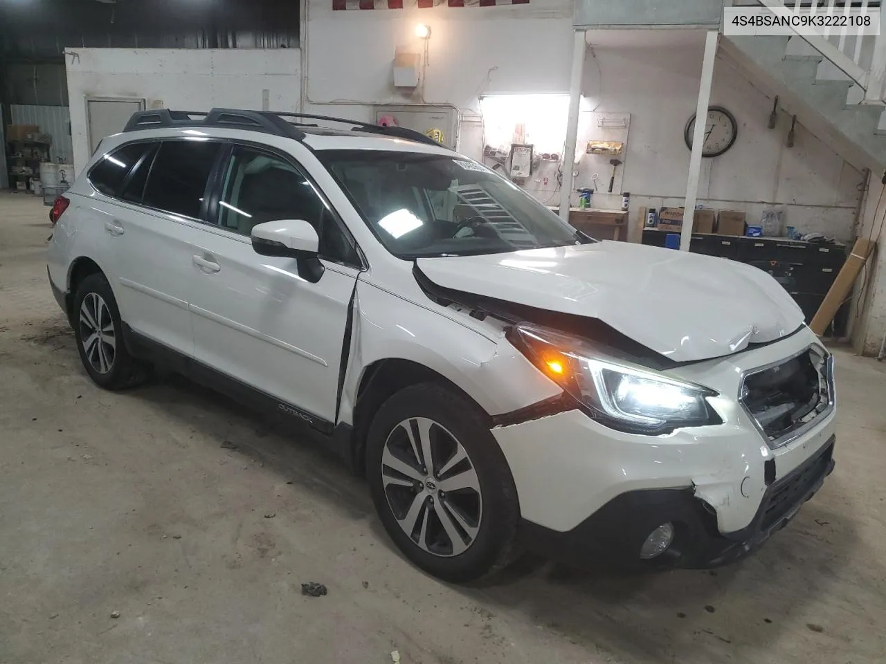 2019 Subaru Outback 2.5I Limited VIN: 4S4BSANC9K3222108 Lot: 80493694