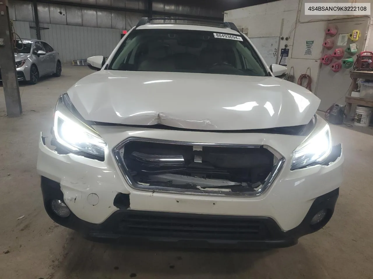 2019 Subaru Outback 2.5I Limited VIN: 4S4BSANC9K3222108 Lot: 80493694