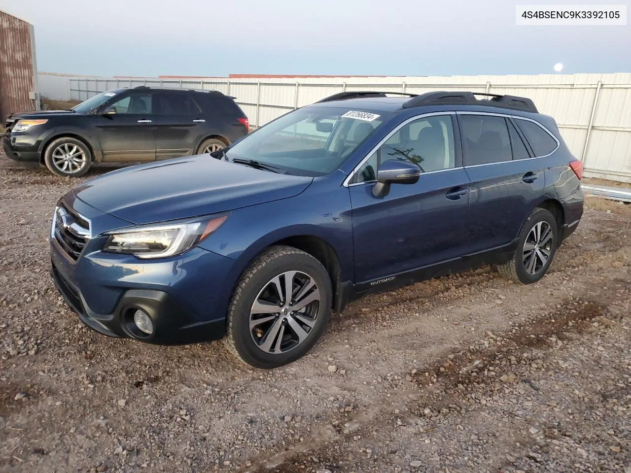 2019 Subaru Outback 3.6R Limited VIN: 4S4BSENC9K3392105 Lot: 81266834