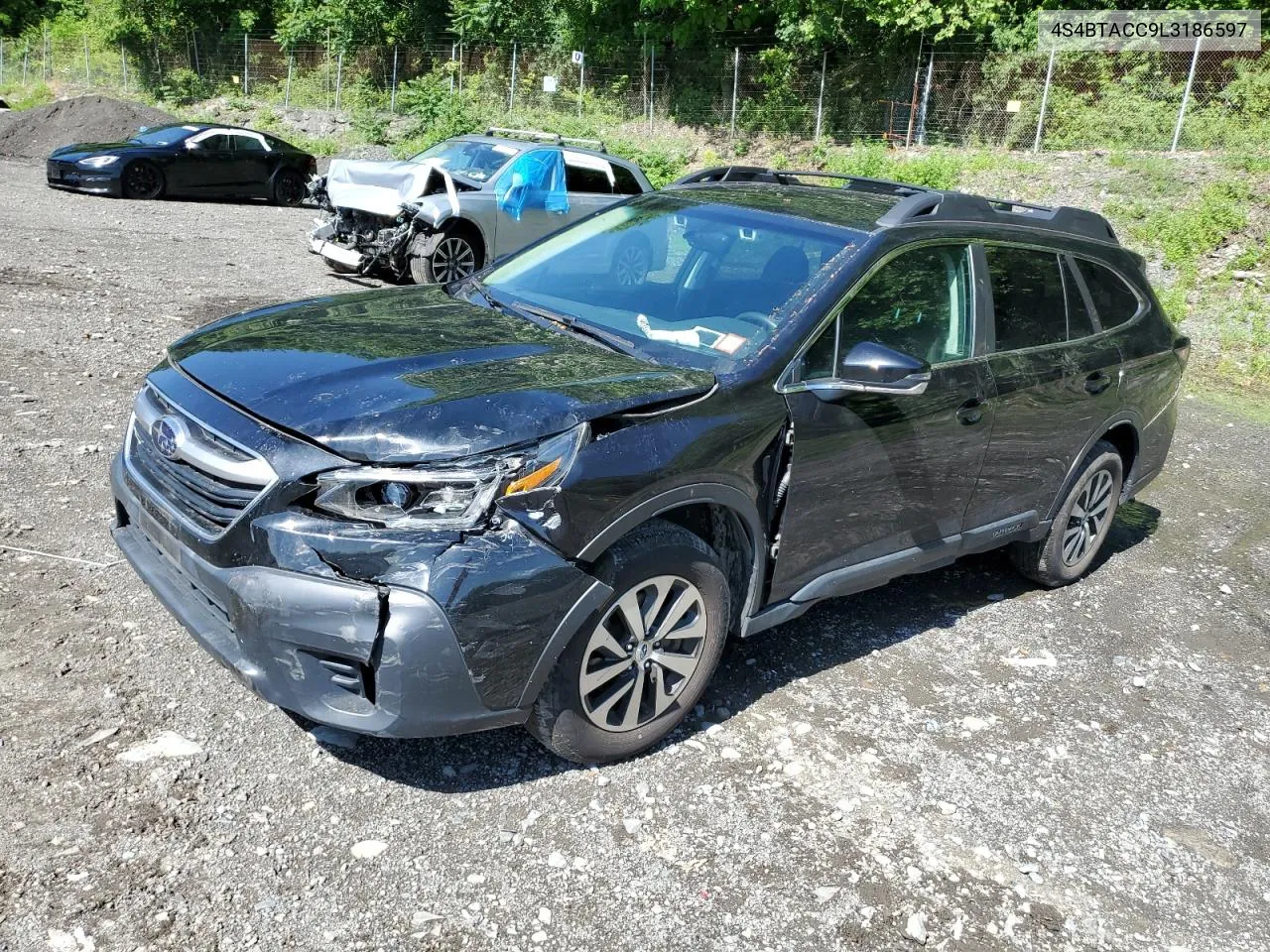 2020 Subaru Outback Premium VIN: 4S4BTACC9L3186597 Lot: 56930794