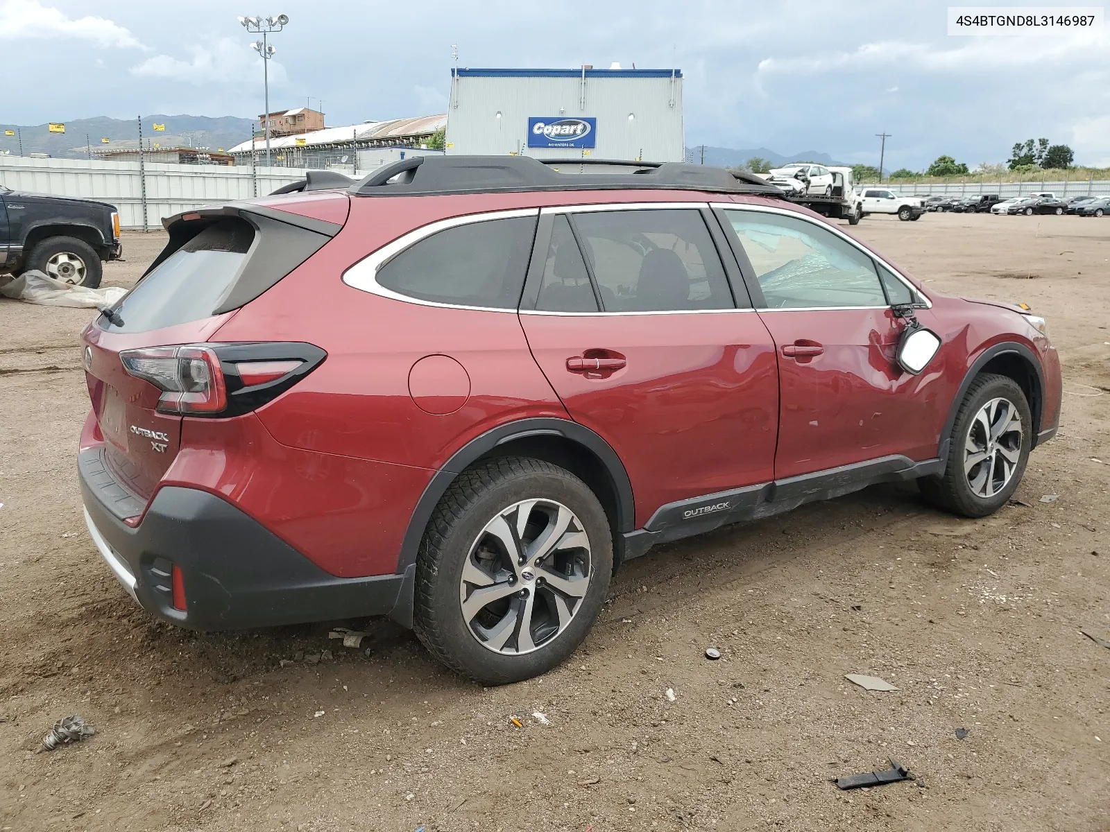 2020 Subaru Outback Limited Xt VIN: 4S4BTGND8L3146987 Lot: 59885174