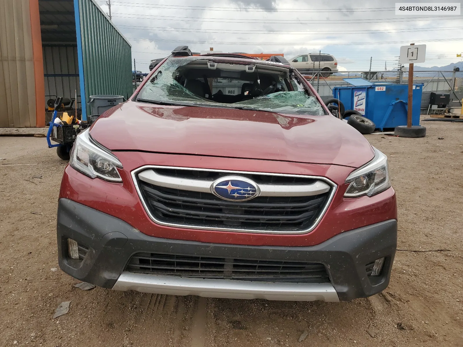 4S4BTGND8L3146987 2020 Subaru Outback Limited Xt