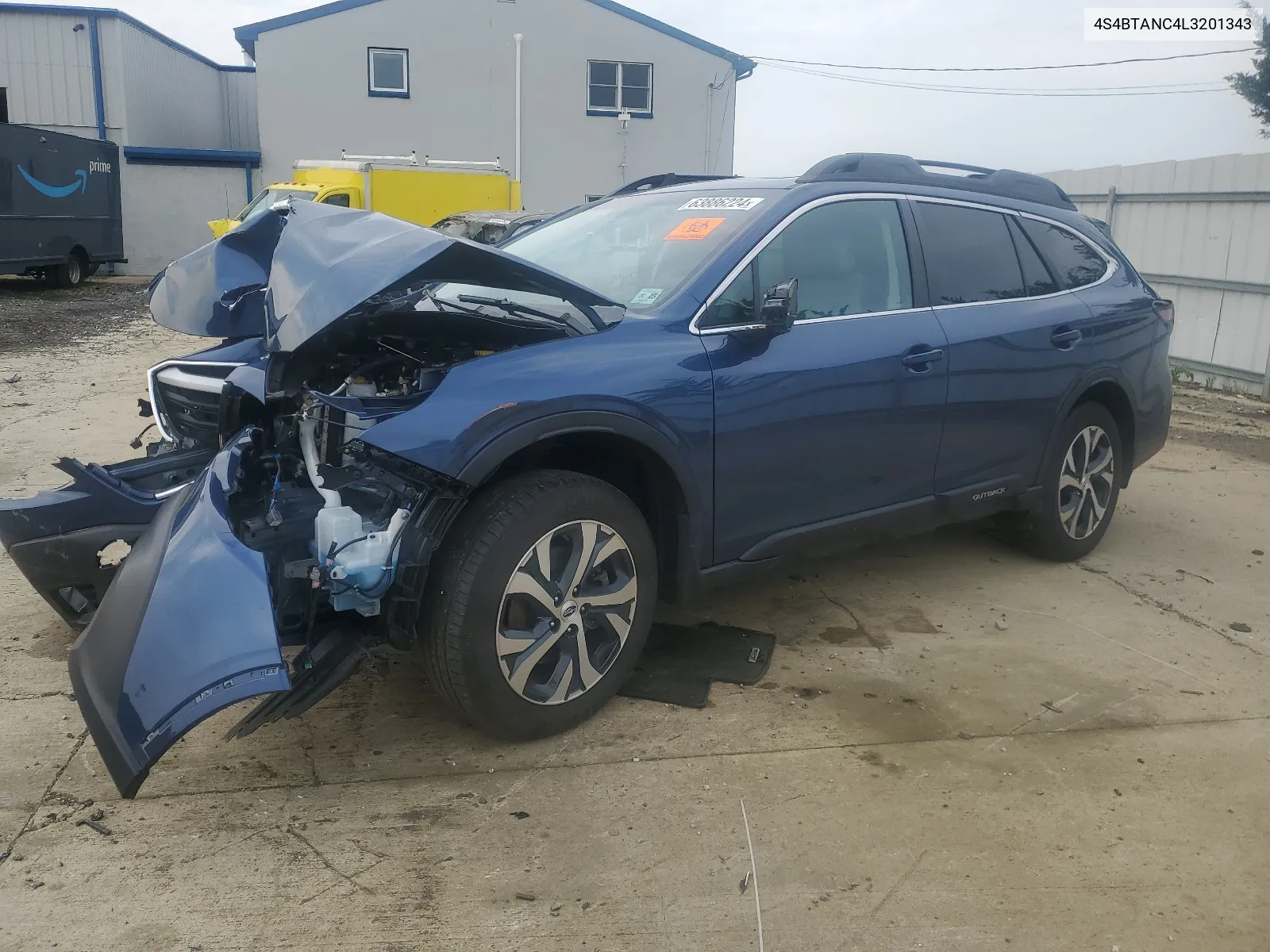 4S4BTANC4L3201343 2020 Subaru Outback Limited