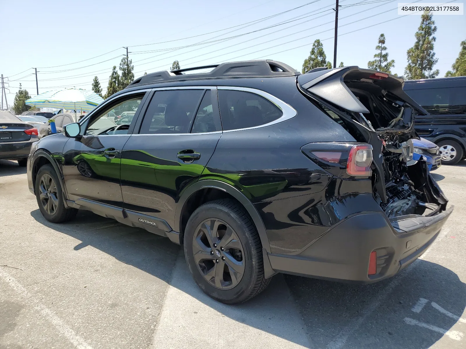 2020 Subaru Outback Onyx Edition Xt VIN: 4S4BTGKD2L3177558 Lot: 64421644