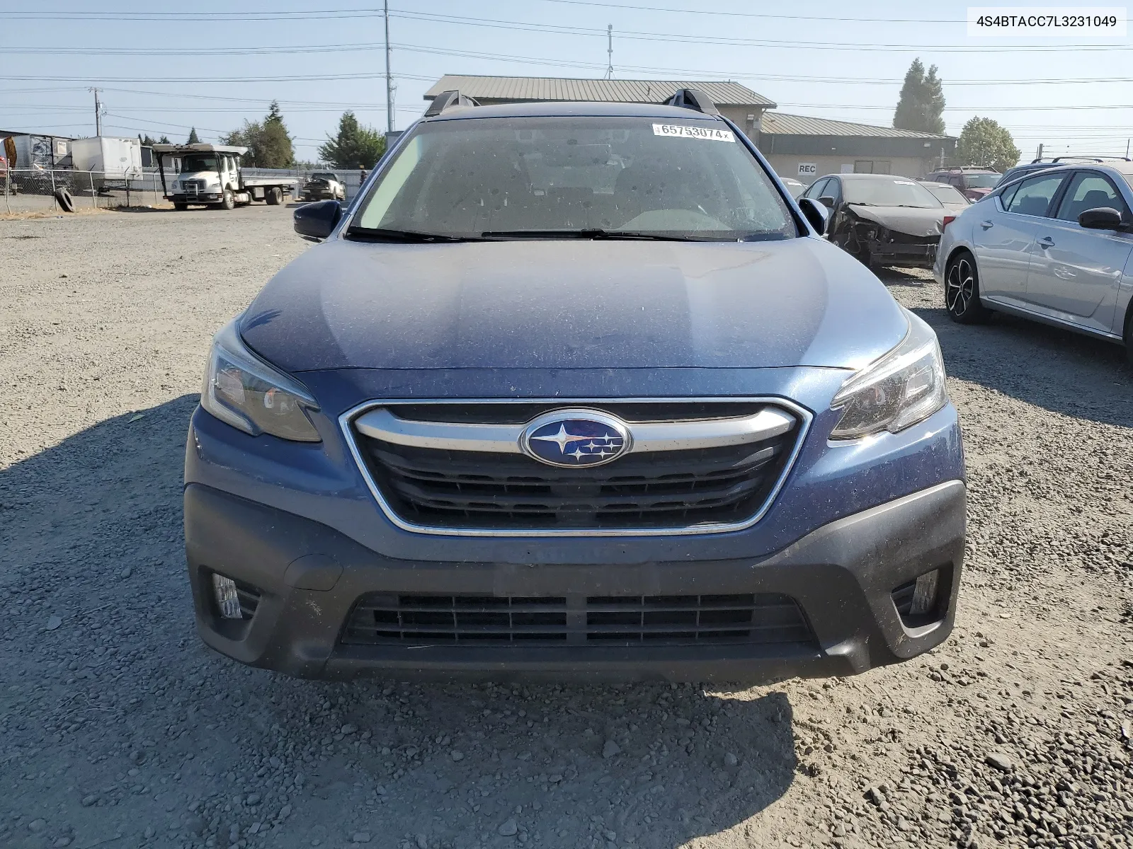 2020 Subaru Outback Premium VIN: 4S4BTACC7L3231049 Lot: 65753074