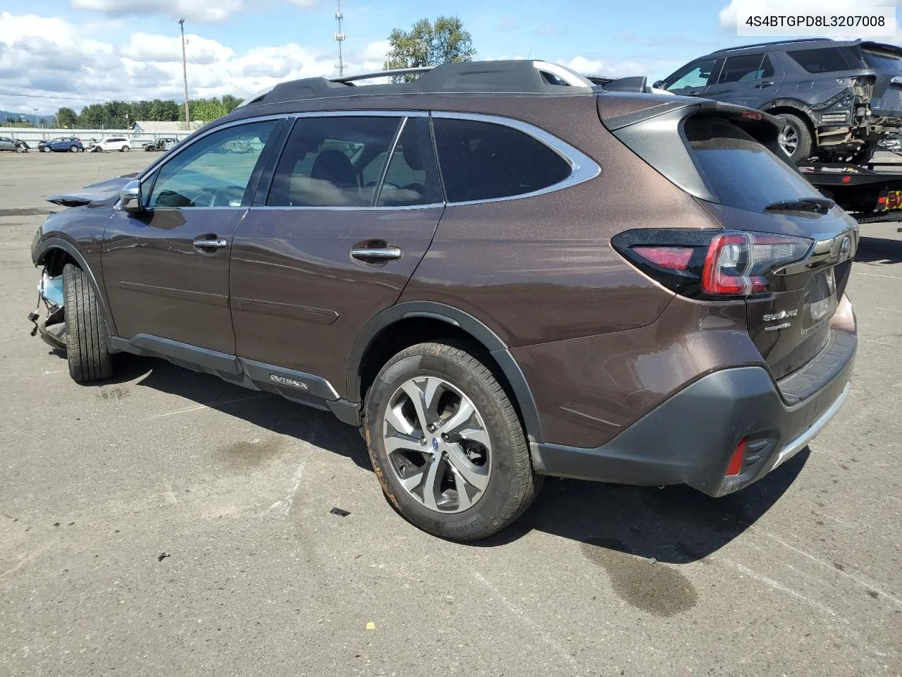 2020 Subaru Outback Touring Ldl VIN: 4S4BTGPD8L3207008 Lot: 67921864