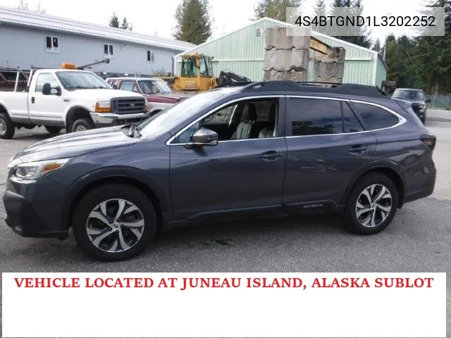 2020 Subaru Outback Limited Xt VIN: 4S4BTGND1L3202252 Lot: 68112224