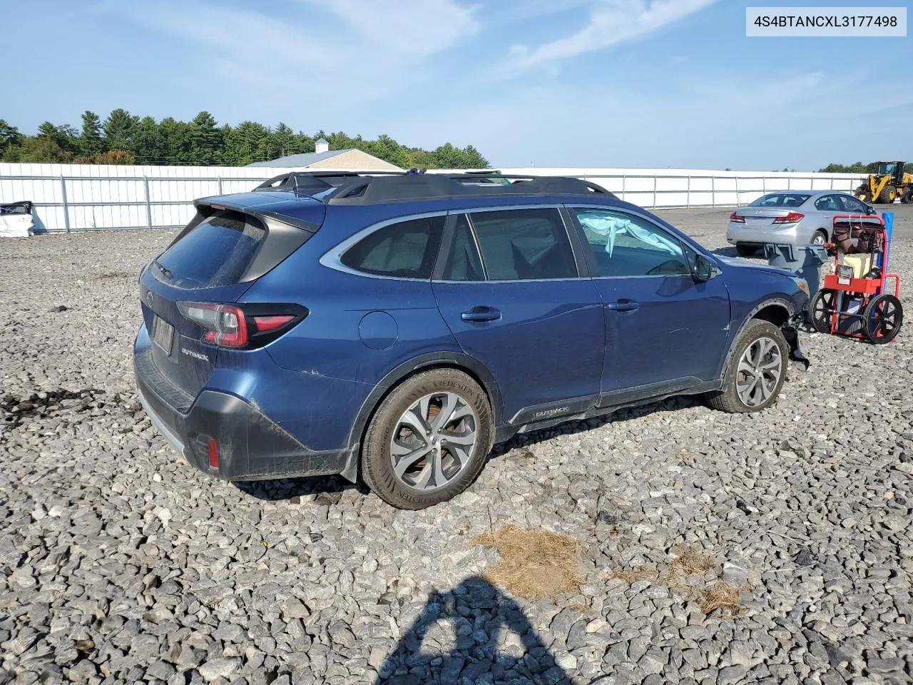 2020 Subaru Outback Limited VIN: 4S4BTANCXL3177498 Lot: 71538334