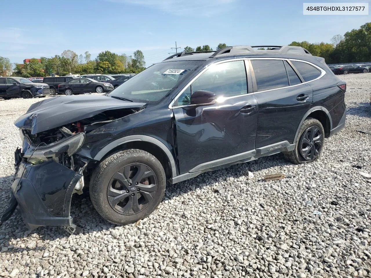 2020 Subaru Outback Onyx Edition Xt VIN: 4S4BTGHDXL3127577 Lot: 71592824