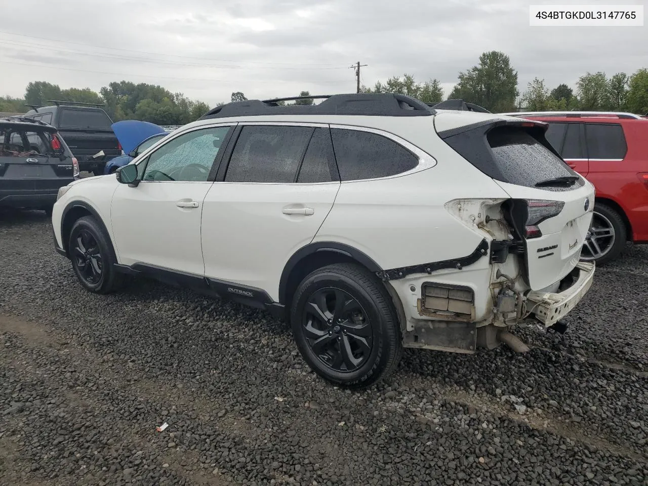 2020 Subaru Outback Onyx Edition Xt VIN: 4S4BTGKD0L3147765 Lot: 73762474