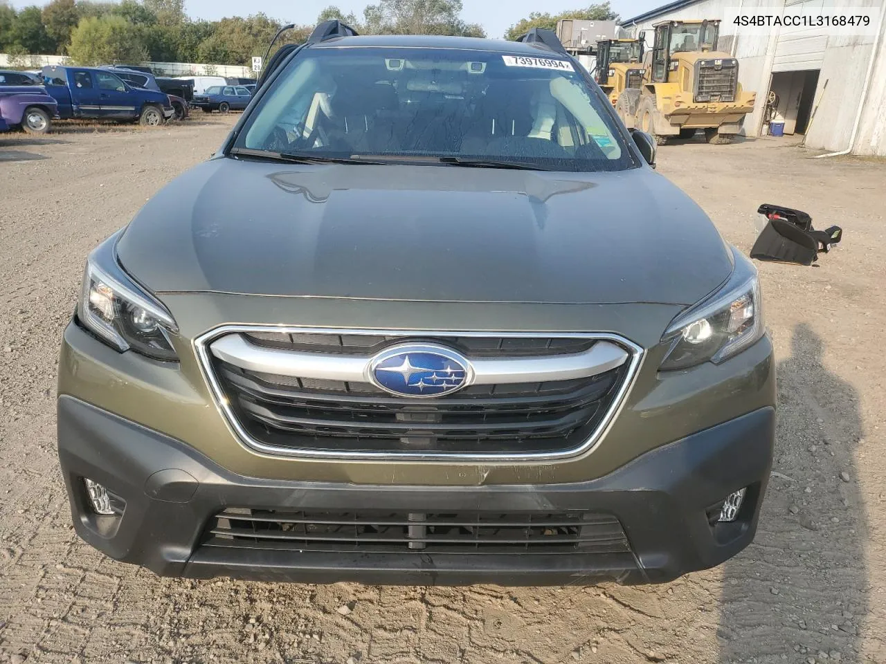 2020 Subaru Outback Premium VIN: 4S4BTACC1L3168479 Lot: 73976994