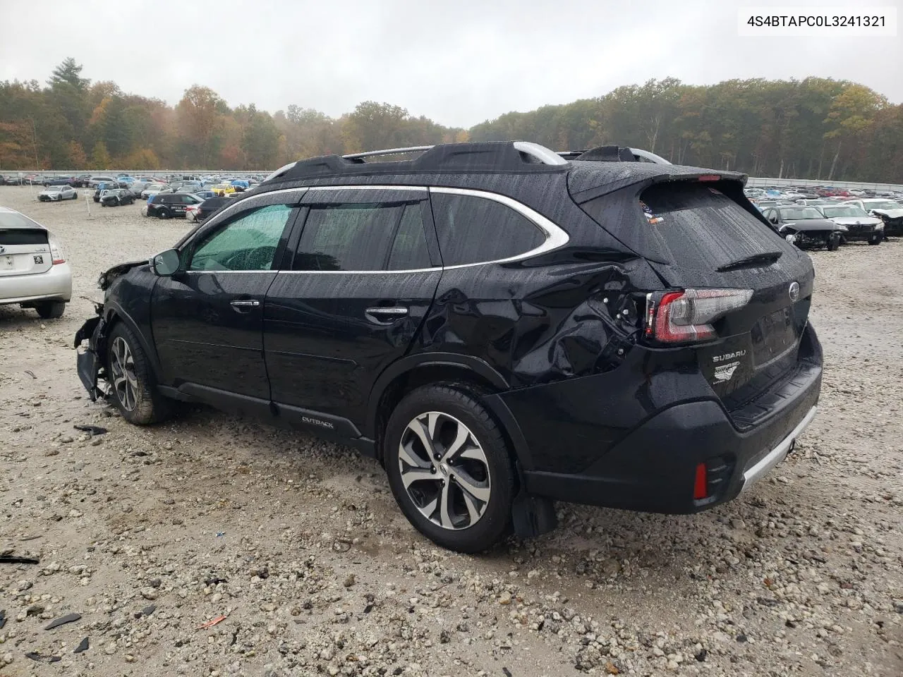 2020 Subaru Outback Touring VIN: 4S4BTAPC0L3241321 Lot: 74246054