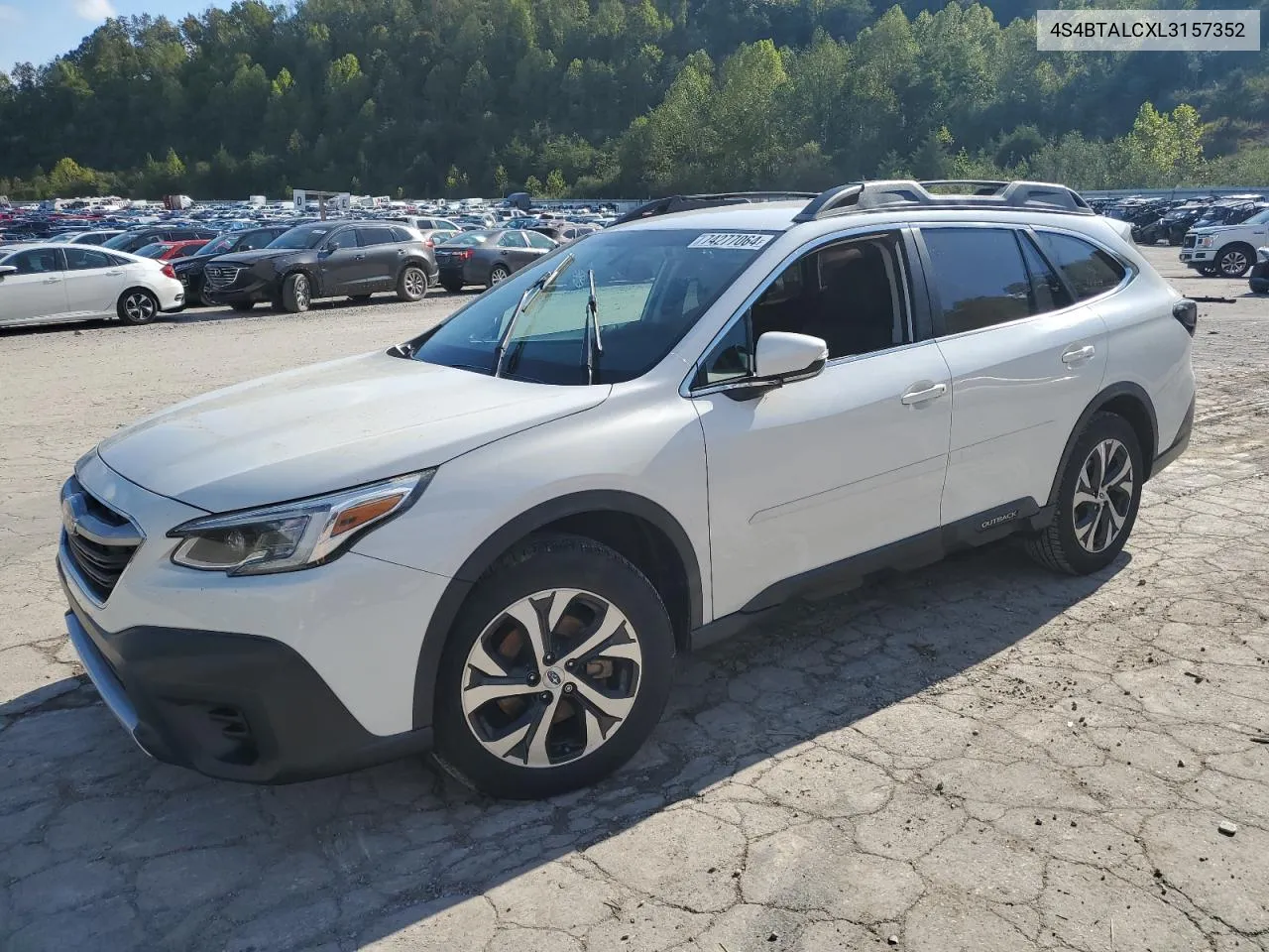 2020 Subaru Outback Limited VIN: 4S4BTALCXL3157352 Lot: 74277064