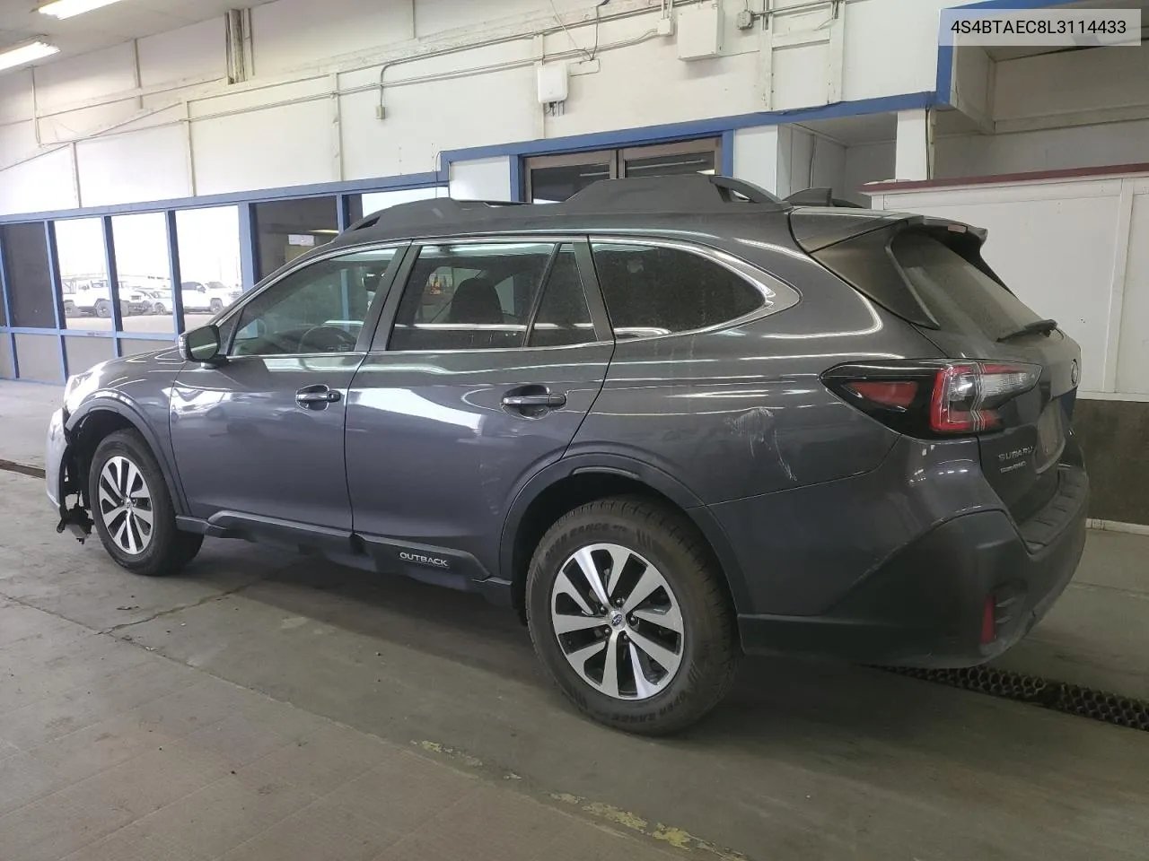 2020 Subaru Outback Premium VIN: 4S4BTAEC8L3114433 Lot: 74715194