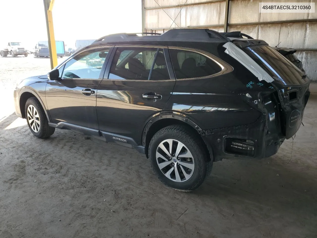 2020 Subaru Outback Premium VIN: 4S4BTAEC5L3210360 Lot: 76065284