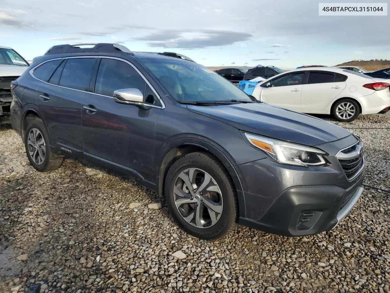 2020 Subaru Outback Touring VIN: 4S4BTAPCXL3151044 Lot: 76772944