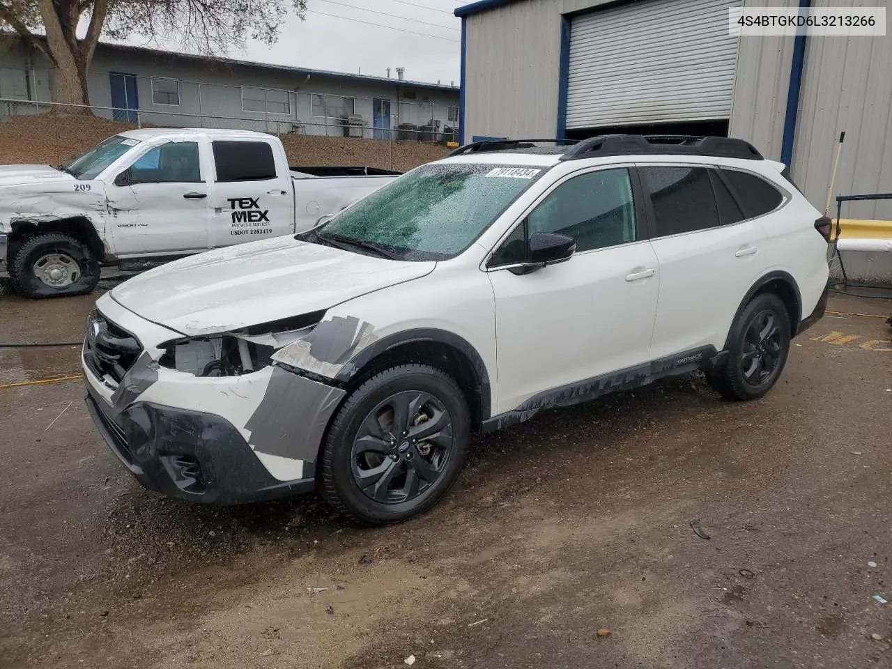 2020 Subaru Outback Onyx Edition Xt VIN: 4S4BTGKD6L3213266 Lot: 79118434