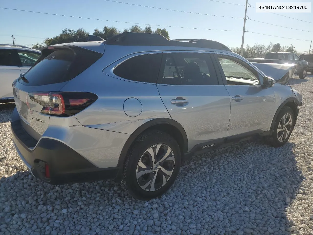 2020 Subaru Outback Limited VIN: 4S4BTANC4L3219700 Lot: 80682674