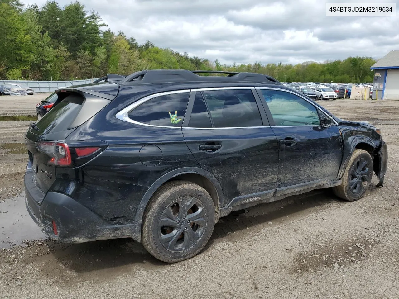 2021 Subaru Outback Onyx Edition Xt VIN: 4S4BTGJD2M3219634 Lot: 55410714