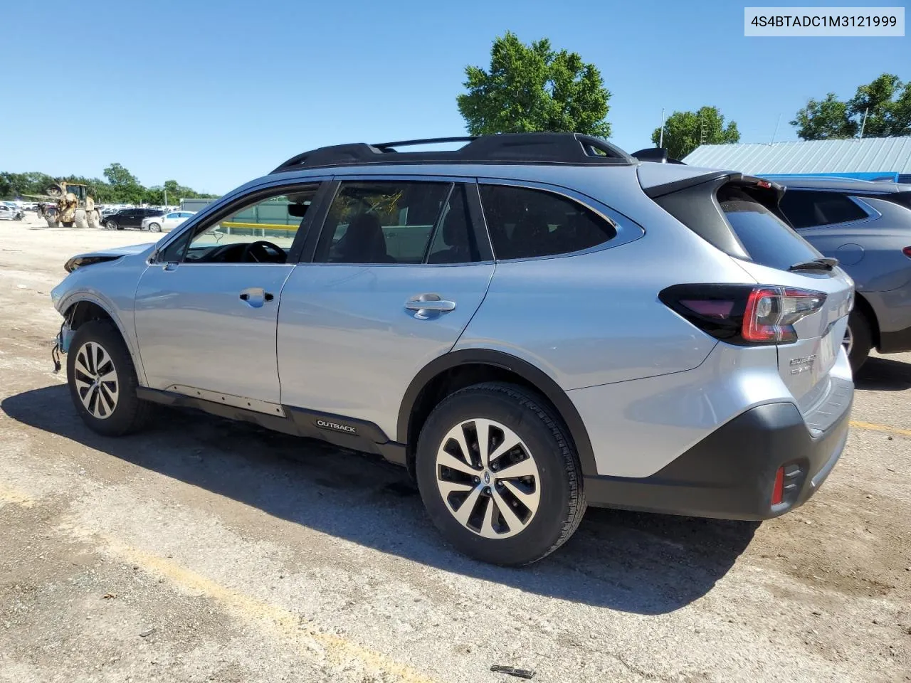 2021 Subaru Outback Premium VIN: 4S4BTADC1M3121999 Lot: 58014094