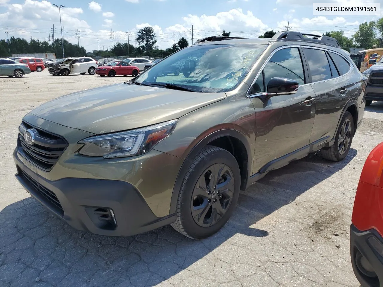 2021 Subaru Outback Onyx Edition Xt VIN: 4S4BTGLD6M3191561 Lot: 58124434