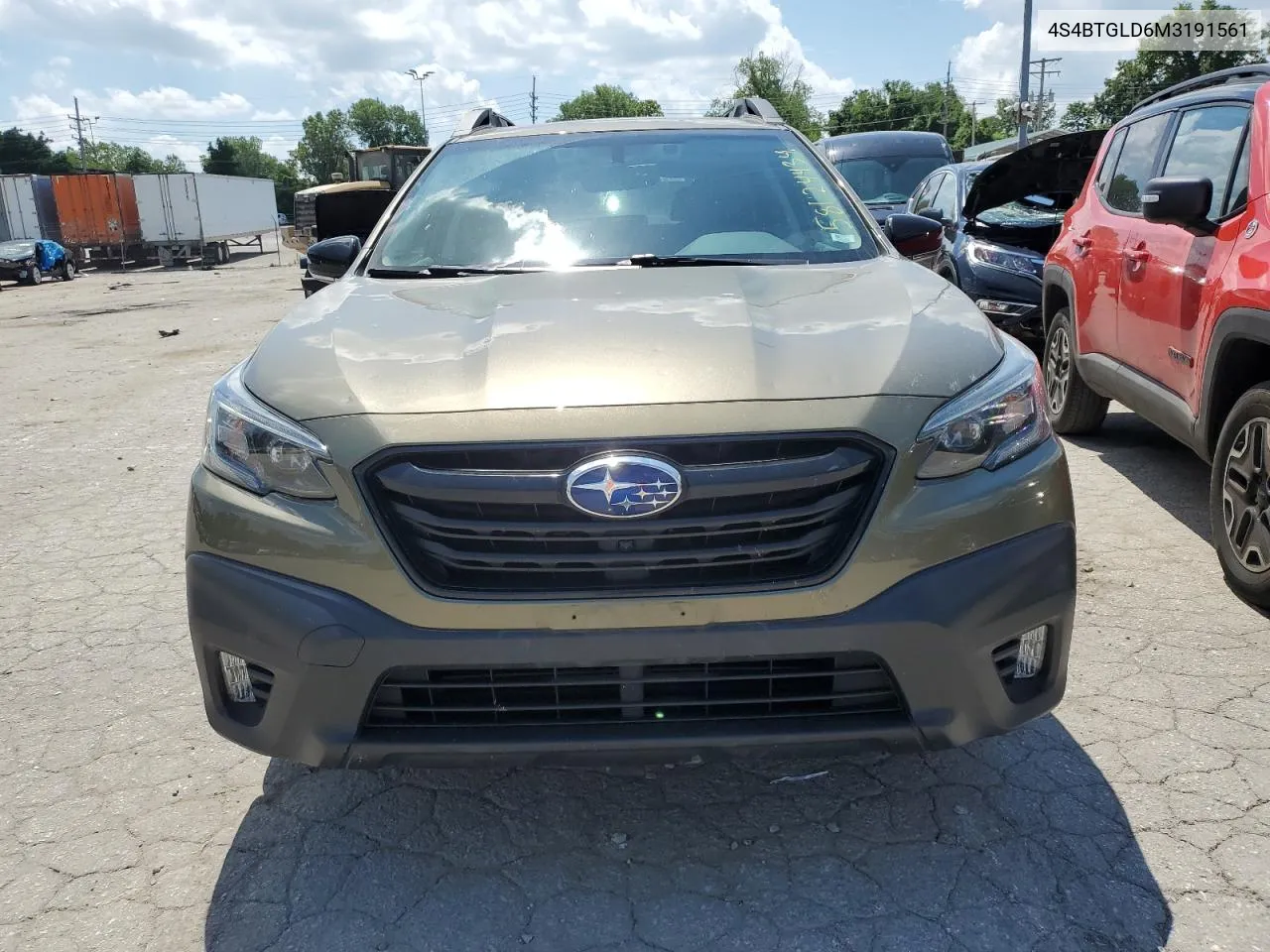 2021 Subaru Outback Onyx Edition Xt VIN: 4S4BTGLD6M3191561 Lot: 58124434