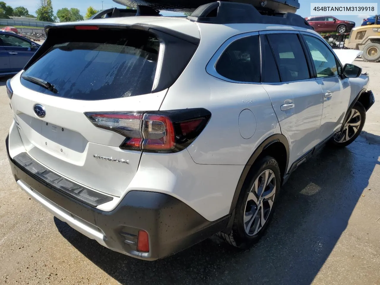 2021 Subaru Outback Limited VIN: 4S4BTANC1M3139918 Lot: 58285284