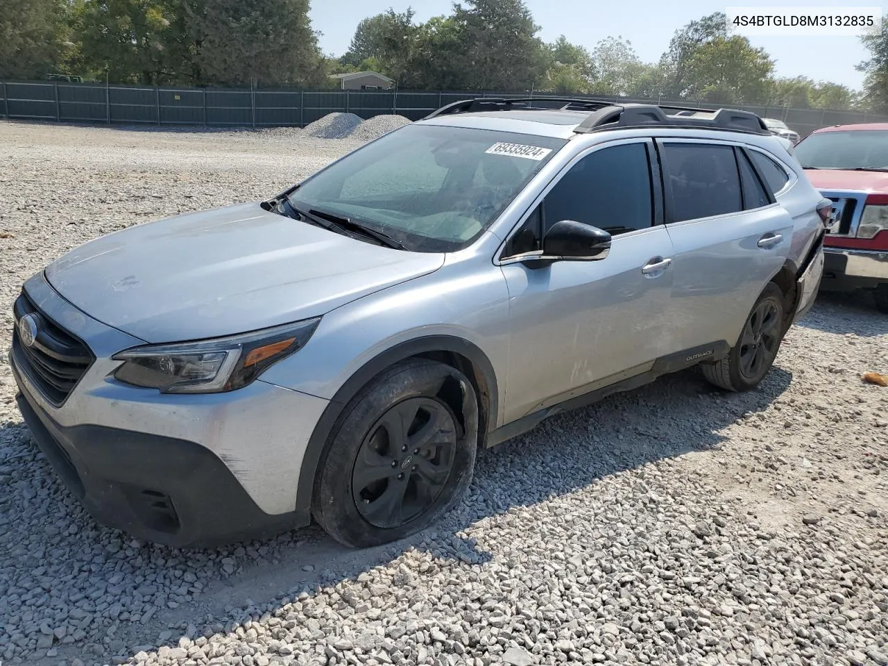 2021 Subaru Outback Onyx Edition Xt VIN: 4S4BTGLD8M3132835 Lot: 69335924