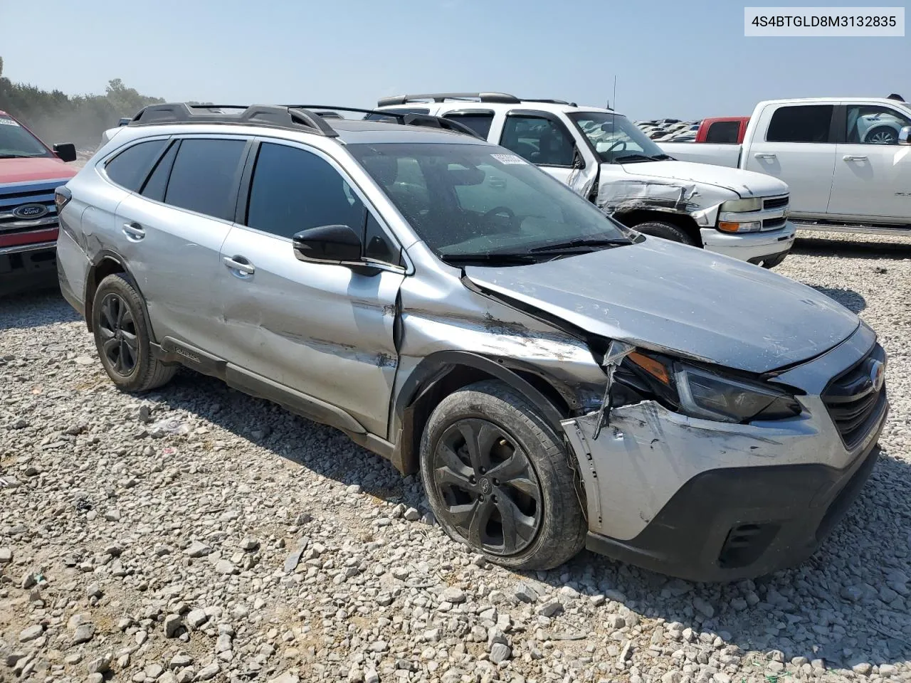 2021 Subaru Outback Onyx Edition Xt VIN: 4S4BTGLD8M3132835 Lot: 69335924