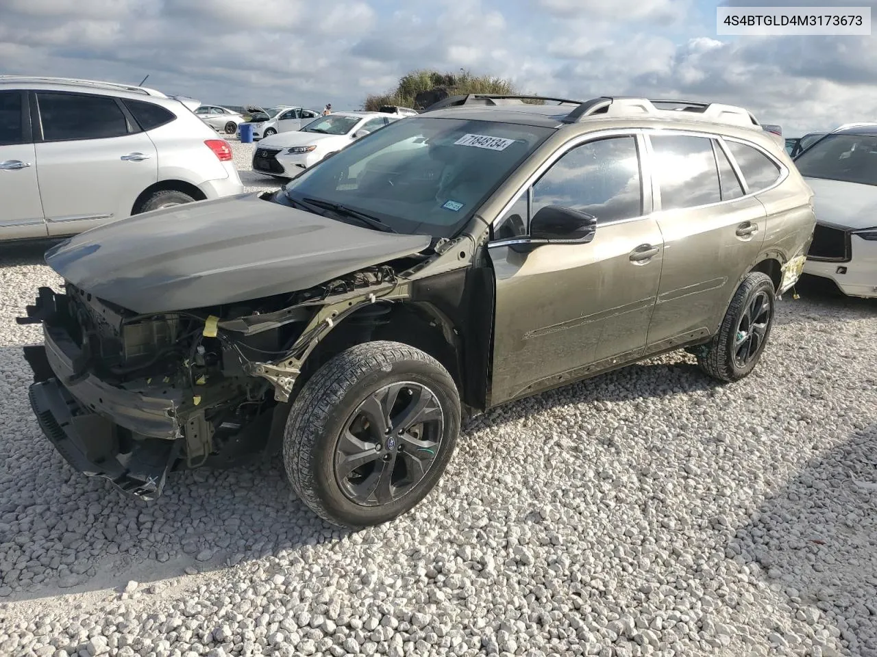 2021 Subaru Outback Onyx Edition Xt VIN: 4S4BTGLD4M3173673 Lot: 71848134