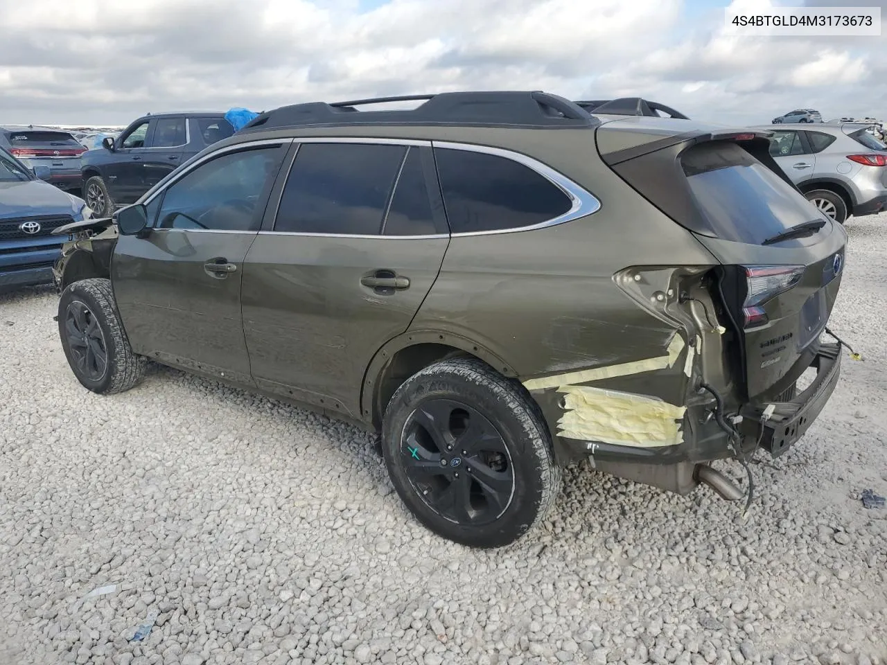 2021 Subaru Outback Onyx Edition Xt VIN: 4S4BTGLD4M3173673 Lot: 71848134