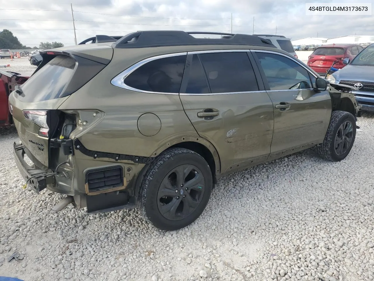 2021 Subaru Outback Onyx Edition Xt VIN: 4S4BTGLD4M3173673 Lot: 71848134