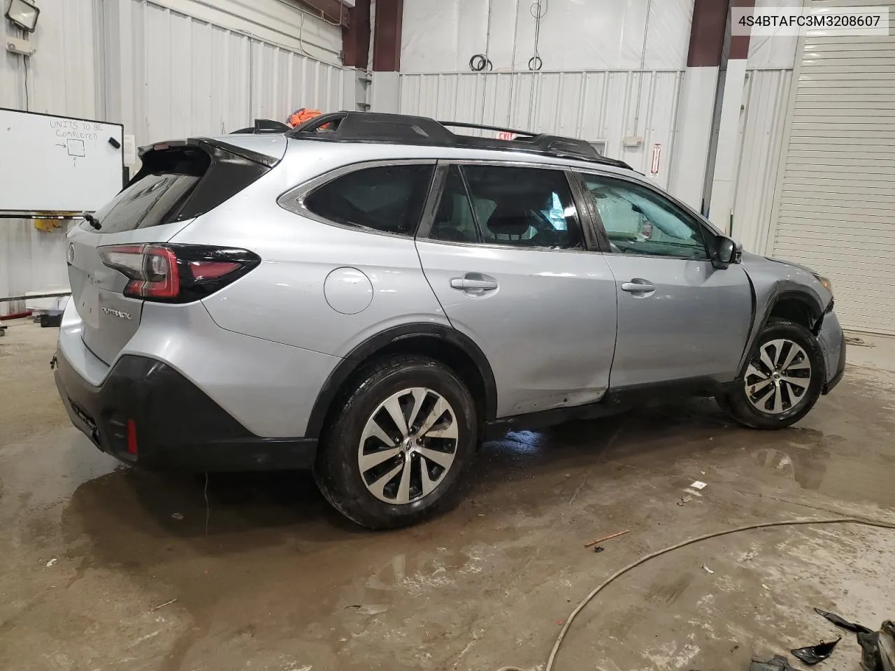 2021 Subaru Outback Premium VIN: 4S4BTAFC3M3208607 Lot: 73983164