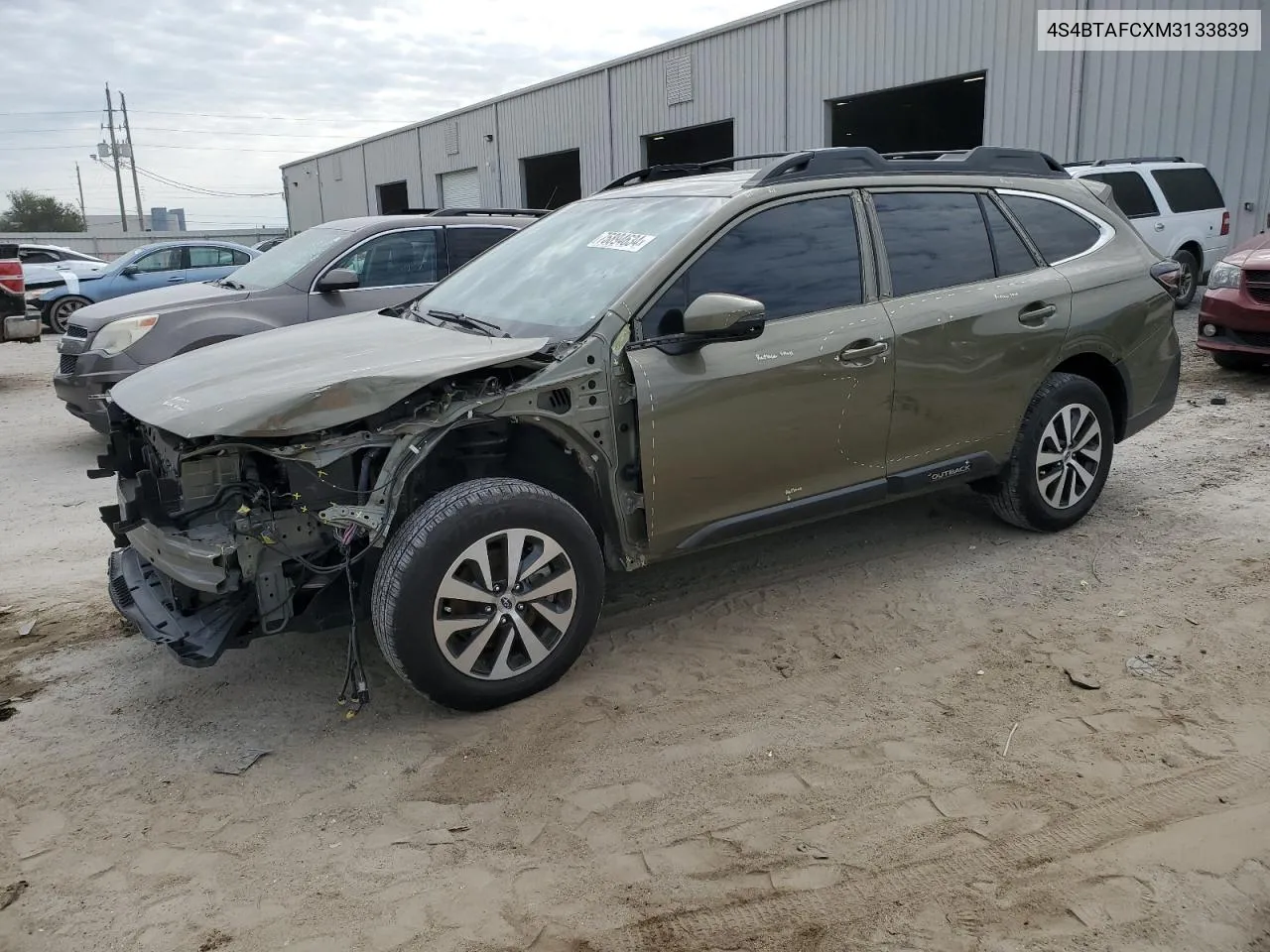 4S4BTAFCXM3133839 2021 Subaru Outback Premium