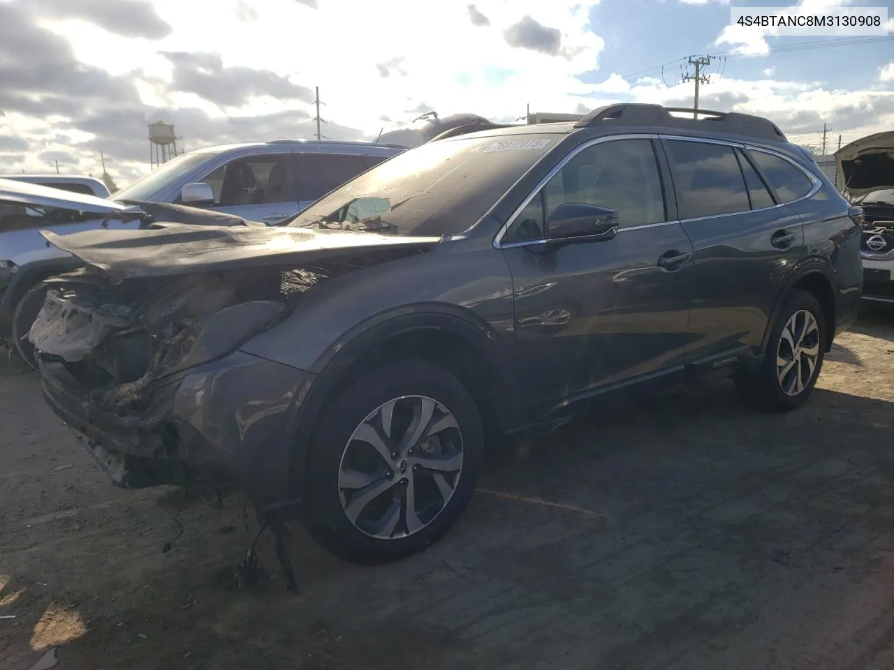 4S4BTANC8M3130908 2021 Subaru Outback Limited